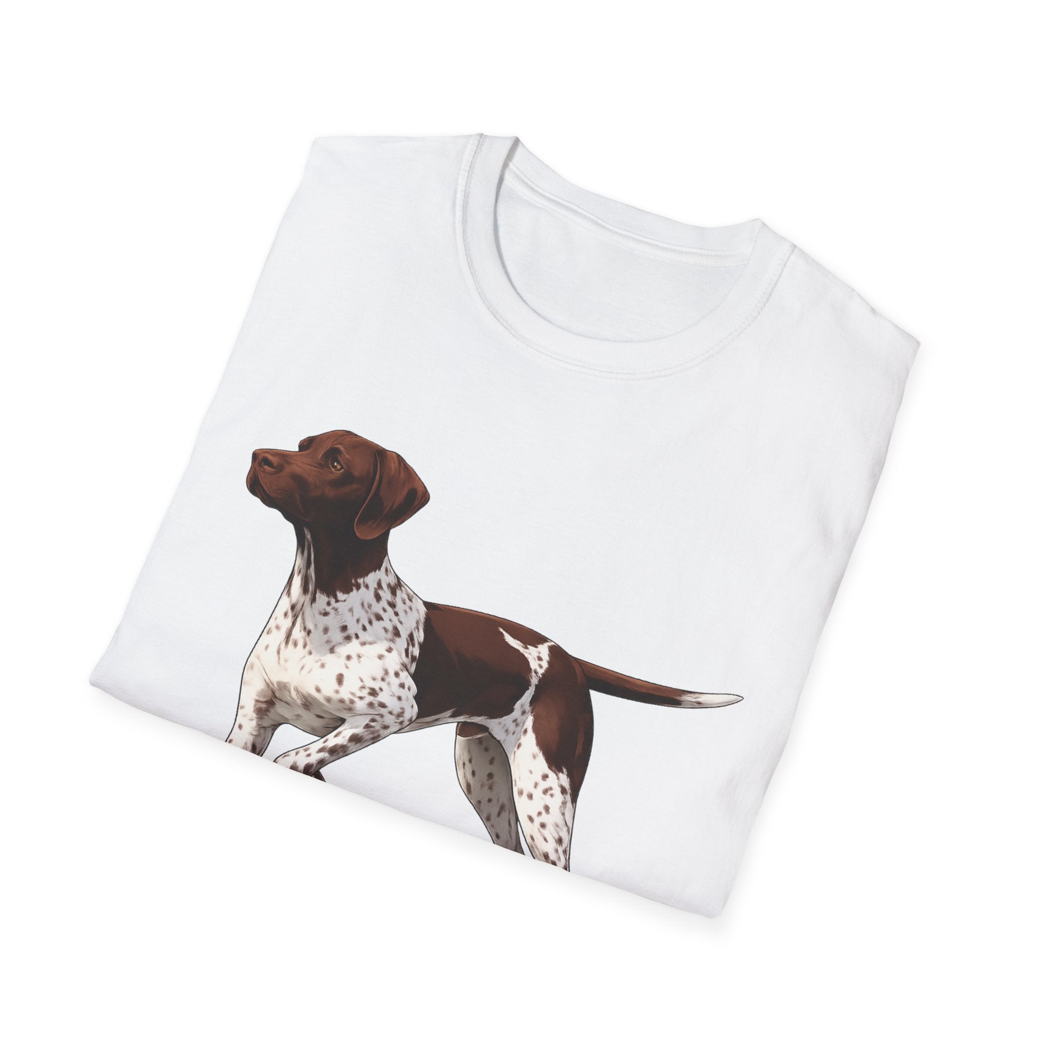 German Shorthaired Pointer T-Shirt — "I Brake for Birds" Dog Lover Tee