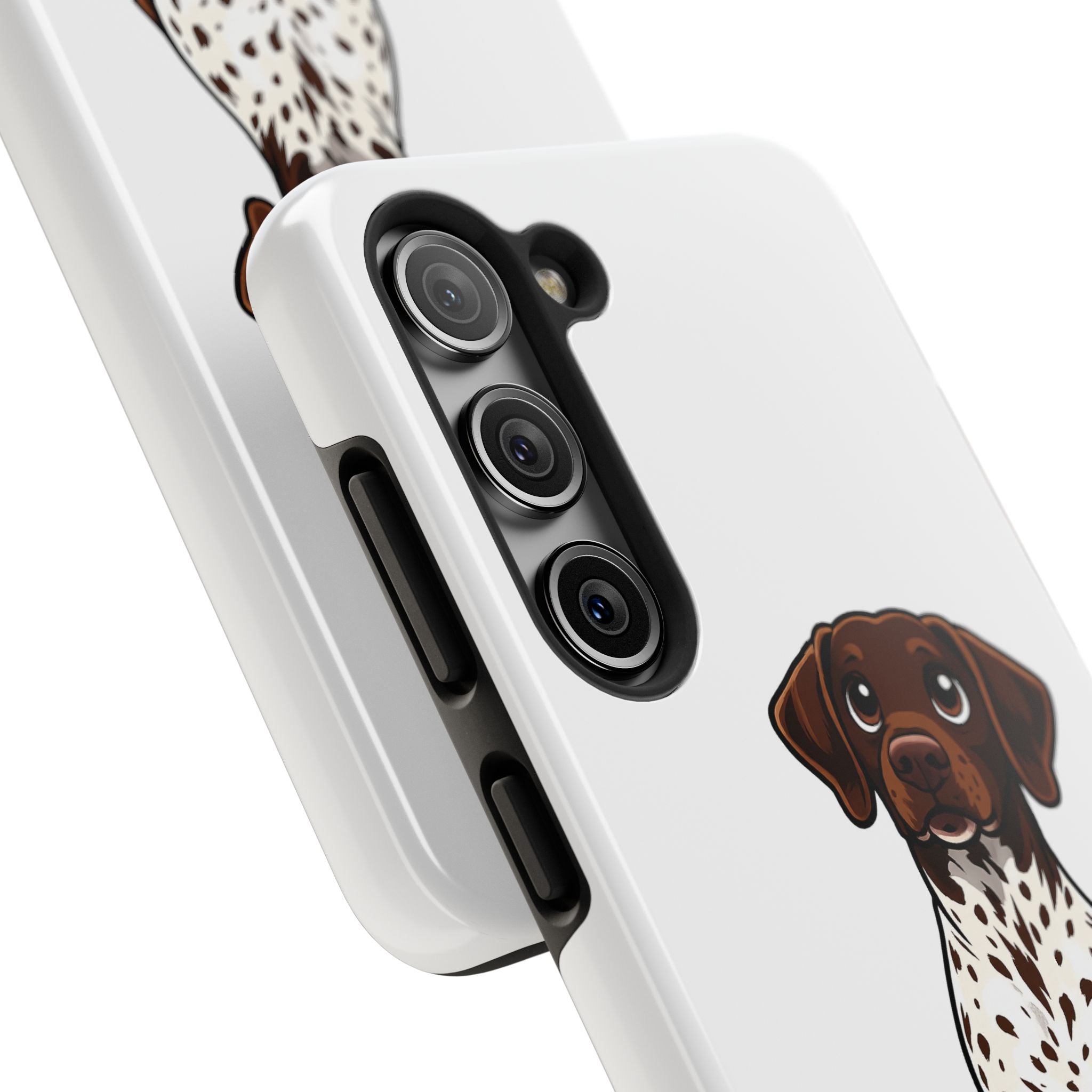 German Shorthaired Pointer Tough Phone Case — Cute Spotted Dog Protective iPhone Case