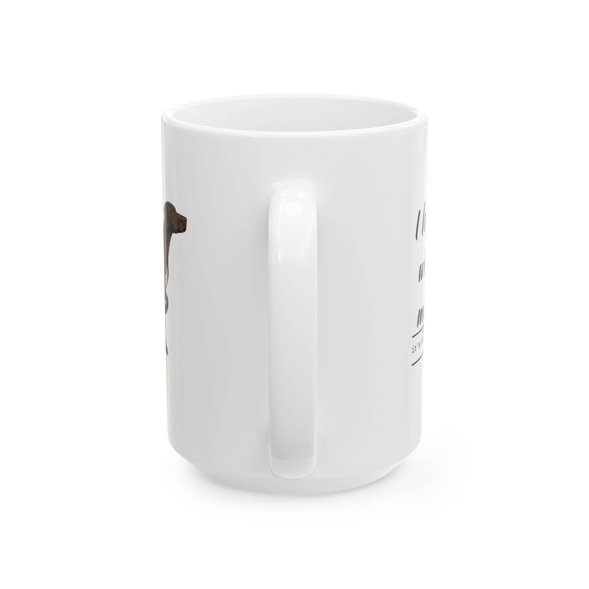 Pointer Fart Joke Mug — Funny Ceramic Coffee Cup for Dog Lovers (11oz & 15oz)