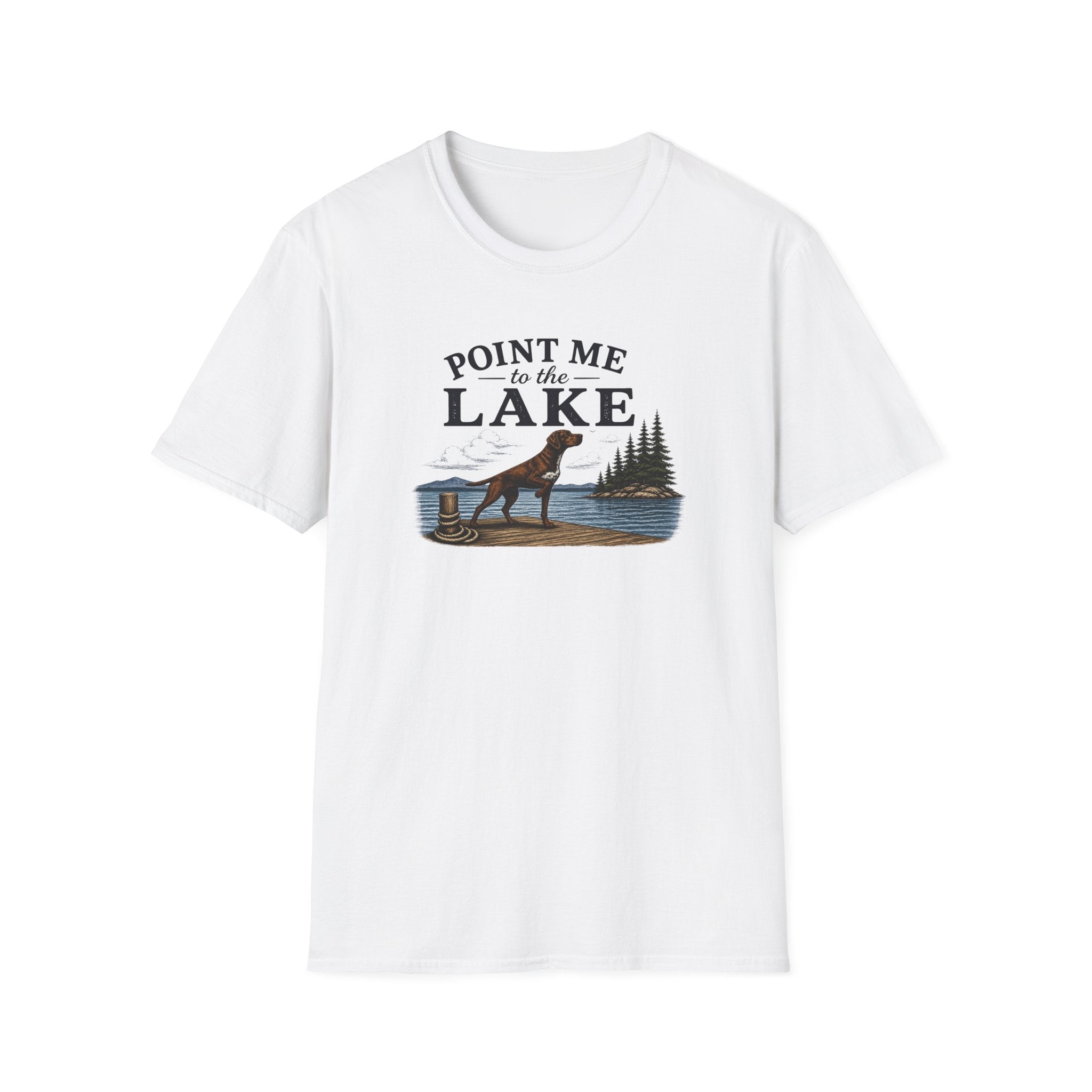Point Me to the Lake T-Shirt