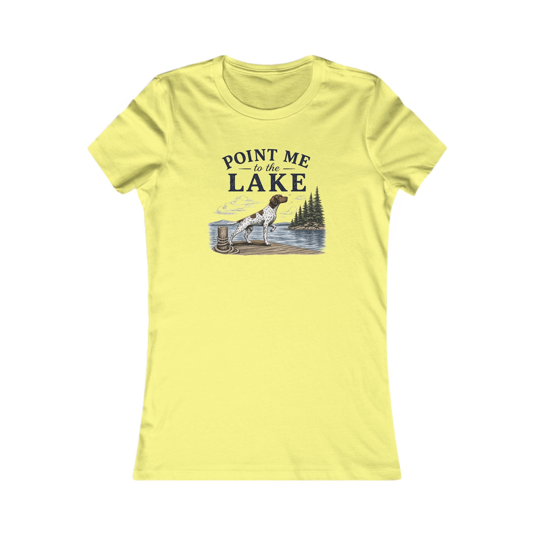Ladies Point Me to the Lake Tee