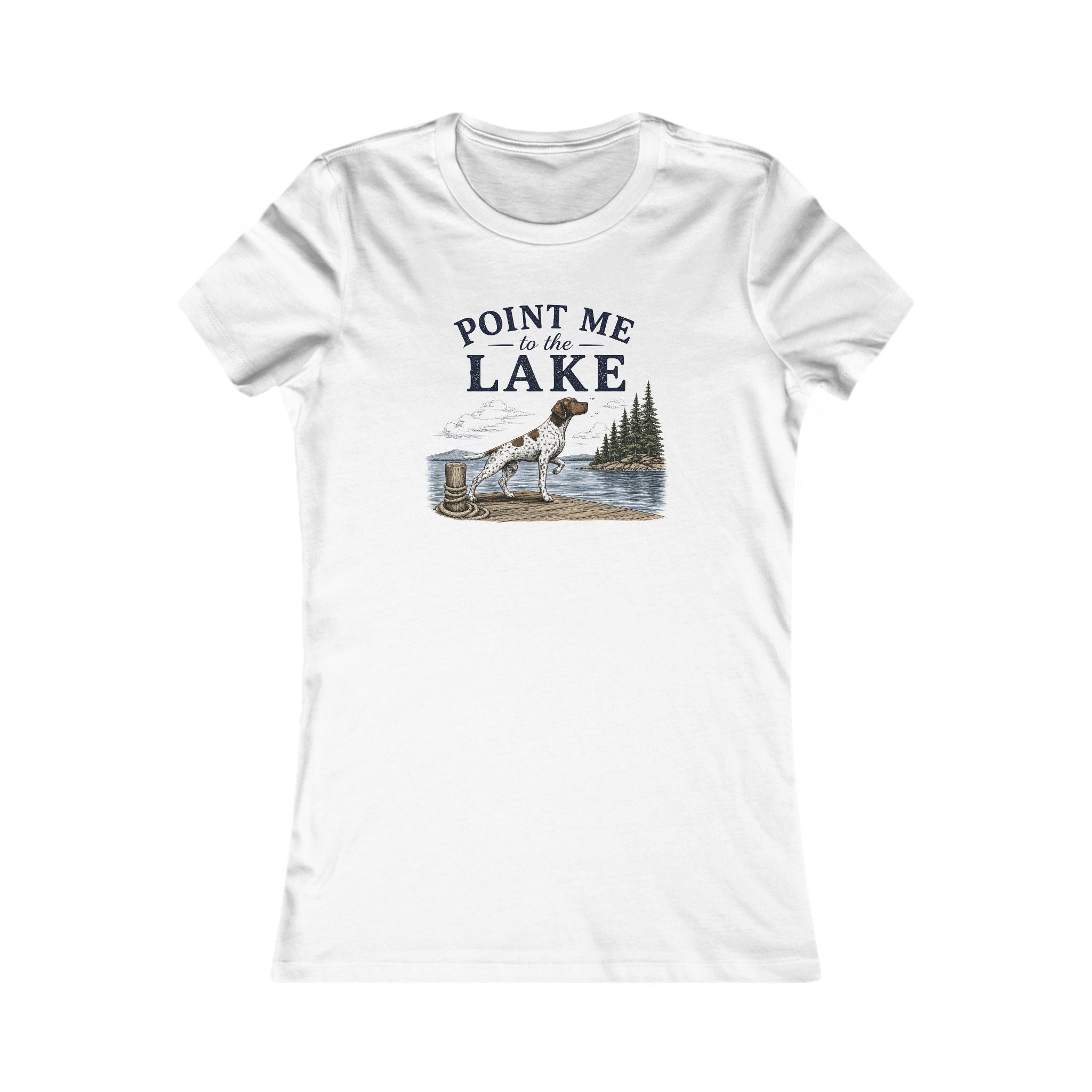 Ladies Point Me to the Lake Tee