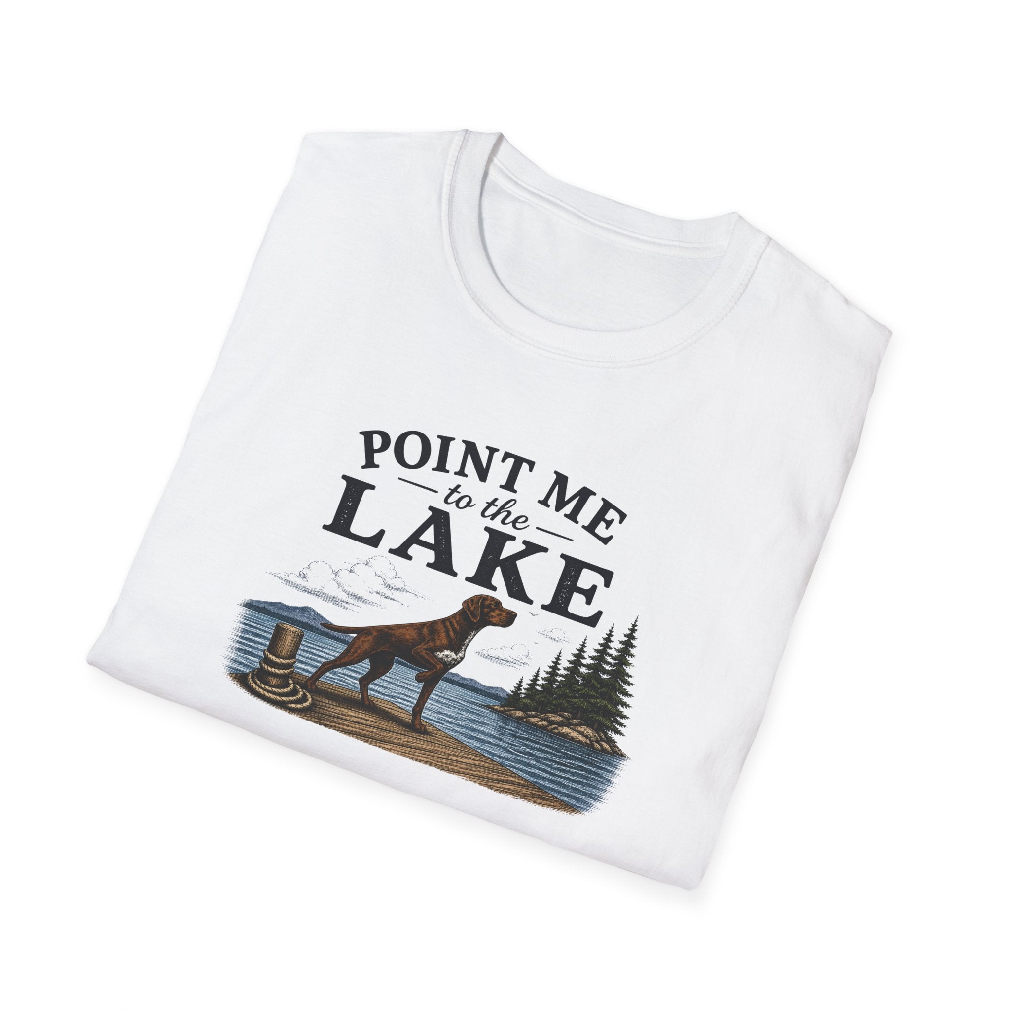 Point Me to the Lake T-Shirt